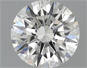 0.70 quilates, Redondo Diamante , Color H, claridad VVS1 y certificado por GIA