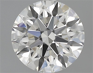 Picture of 0.80 Carats, Round Diamond with Excellent Cut, H Color, VVS1 Clarity and Certified by GIA