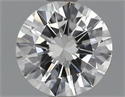 0.50 quilates, Redondo Diamante , Color H, claridad VVS1 y certificado por GIA