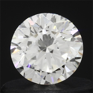 Picture of 0.37 Carats, Round Diamond with Very Good Cut, H Color, VVS2 Clarity and Certified by GIA