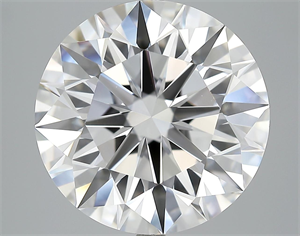 Picture of 0.18 Carats, Round Diamond with Excellent Cut, E Color, VVS2 Clarity and Certified by GIA