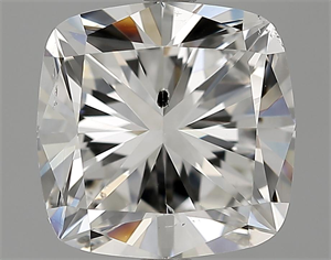 Picture of 3.21 Carats, Cushion Diamond with  Cut, G Color, SI2 Clarity and Certified by GIA