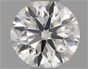 0.30 quilates, Redondo Diamante , Color H, claridad VVS1 y certificado por GIA