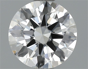 Picture of 0.50 Carats, Round Diamond with Excellent Cut, H Color, VVS2 Clarity and Certified by GIA