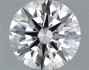 Picture of 0.30 Carats, Round Diamond with Excellent Cut, D Color, VVS2 Clarity and Certified by GIA