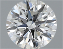 0.30 Carats, Round Diamond with Excellent Cut, E Color, VVS1 Clarity and Certified by GIA