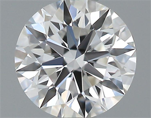 Picture of 0.30 Carats, Round Diamond with Excellent Cut, E Color, VVS1 Clarity and Certified by GIA
