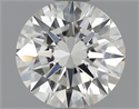 0.52 quilates, Redondo Diamante , Color H, claridad VVS1 y certificado por GIA