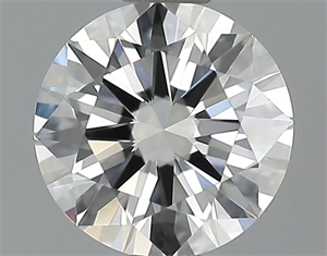 Picture of 0.50 Carats, Round Diamond with Excellent Cut, H Color, VVS2 Clarity and Certified by GIA