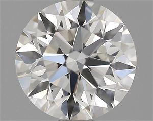 Picture of 0.70 Carats, Round Diamond with Excellent Cut, G Color, VVS2 Clarity and Certified by GIA