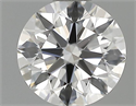 0.41 quilates, Redondo Diamante , Color D, claridad VVS2 y certificado por GIA