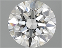 0.59 quilates, Redondo Diamante , Color D, claridad VVS2 y certificado por GIA