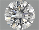 0.46 quilates, Redondo Diamante , Color F, claridad VVS1 y certificado por GIA