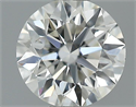 0.33 Carats, Round Diamond with Excellent Cut, G Color, VVS2 Clarity and Certified by GIA