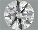 0.31 Carats, Round Diamond with Excellent Cut, D Color, VVS1 Clarity and Certified by GIA