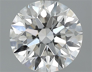 Picture of 0.71 Carats, Round Diamond with Excellent Cut, F Color, VVS1 Clarity and Certified by GIA