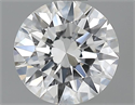 0.55 quilates, Redondo Diamante , Color D, claridad VVS1 y certificado por GIA