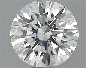 Picture of 0.37 Carats, Round Diamond with Excellent Cut, F Color, VVS1 Clarity and Certified by GIA