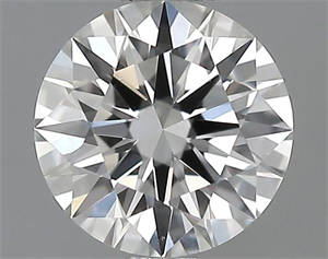Picture of 0.31 Carats, Round Diamond with Excellent Cut, E Color, VVS1 Clarity and Certified by GIA