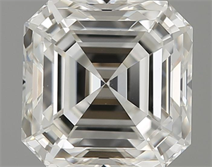 Picture of 1.50 Carats, Asscher Diamond with  Cut, G Color, VS1 Clarity and Certified by GIA