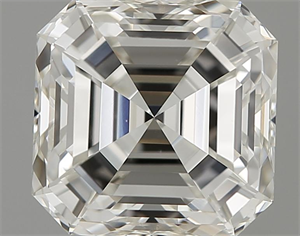 Picture of 2.01 Carats, Asscher Diamond with  Cut, H Color, VS1 Clarity and Certified by GIA