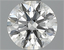 0.51 Carats, Round Diamond with Excellent Cut, H Color, VVS2 Clarity and Certified by GIA