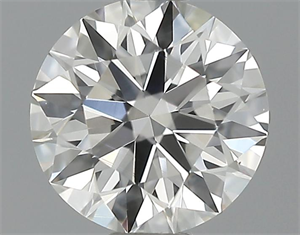 Picture of 0.42 Carats, Round Diamond with Excellent Cut, H Color, VVS2 Clarity and Certified by GIA