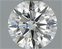 0.35 Carats, Round Diamond with Excellent Cut, G Color, VVS1 Clarity and Certified by GIA