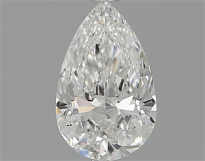 Picture of 0.50 Carats, Pear Diamond with  Cut, F Color, VS1 Clarity and Certified by GIA