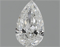 0.52 Carats, Pear Diamond with  Cut, F Color, VS1 Clarity and Certified by GIA