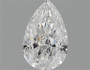 Picture of 0.52 Carats, Pear Diamond with  Cut, E Color, VS2 Clarity and Certified by GIA