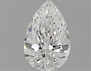 Picture of 0.57 Carats, Pear Diamond with  Cut, E Color, VS2 Clarity and Certified by GIA