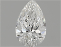 0.71 Carats, Pear Diamond with  Cut, F Color, VS1 Clarity and Certified by GIA