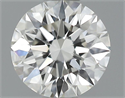 0.31 Carats, Round Diamond with Excellent Cut, G Color, VVS1 Clarity and Certified by GIA