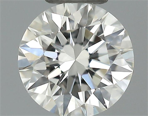 Picture of 0.25 Carats, Round Diamond with Excellent Cut, H Color, VS1 Clarity and Certified by GIA