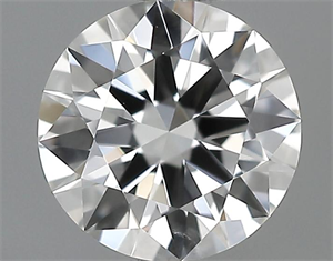 Picture of 0.35 Carats, Round Diamond with Excellent Cut, F Color, VVS1 Clarity and Certified by GIA