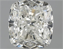 1.51 Carats, Cushion Diamond with  Cut, J Color, VS1 Clarity and Certified by GIA