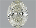 1.51 Carats, Oval Diamond with  Cut, L Color, SI2 Clarity and Certified by GIA