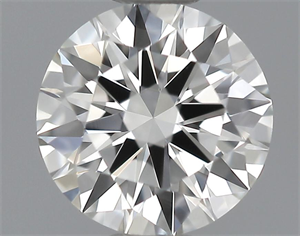 Picture of 0.37 Carats, Round Diamond with Excellent Cut, H Color, VVS1 Clarity and Certified by GIA