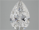 5.02 Carats, Pear Diamond with  Cut, E Color, SI2 Clarity and Certified by GIA