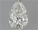 0.70 Carats, Pear Diamond with  Cut, H Color, VS2 Clarity and Certified by GIA