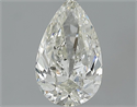 1.50 Carats, Pear Diamond with  Cut, K Color, SI2 Clarity and Certified by GIA