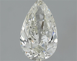 Picture of 1.50 Carats, Pear Diamond with  Cut, K Color, SI2 Clarity and Certified by GIA