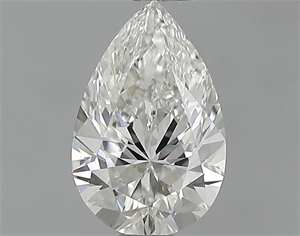Picture of 0.70 Carats, Pear Diamond with  Cut, H Color, VS1 Clarity and Certified by GIA