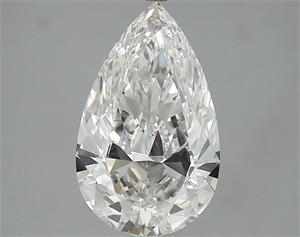 Picture of 3.01 Carats, Pear Diamond with  Cut, F Color, VS2 Clarity and Certified by GIA