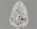 0.70 quilates, De pera Diamante , Color E, claridad VS2 y certificado por GIA