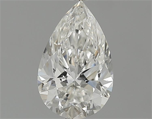 Picture of 0.70 Carats, Pear Diamond with  Cut, H Color, VS1 Clarity and Certified by GIA