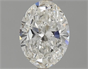 0.90 Carats, Oval Diamond with  Cut, G Color, VS2 Clarity and Certified by GIA