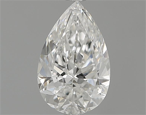 Picture of 0.71 Carats, Pear Diamond with  Cut, F Color, IF Clarity and Certified by GIA