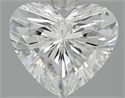 3.02 Carats, Heart Diamond with  Cut, F Color, VS2 Clarity and Certified by GIA